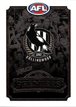 2023 Select Premiers - Collingwood #PCG1 Header Card Front